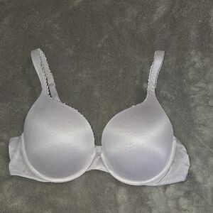 Vidtoria's Sceret Body By Victoria Perfect Shape Bra In Mauve/gray Color